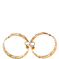 Grecca Tribute Medusa Hoop Earrings