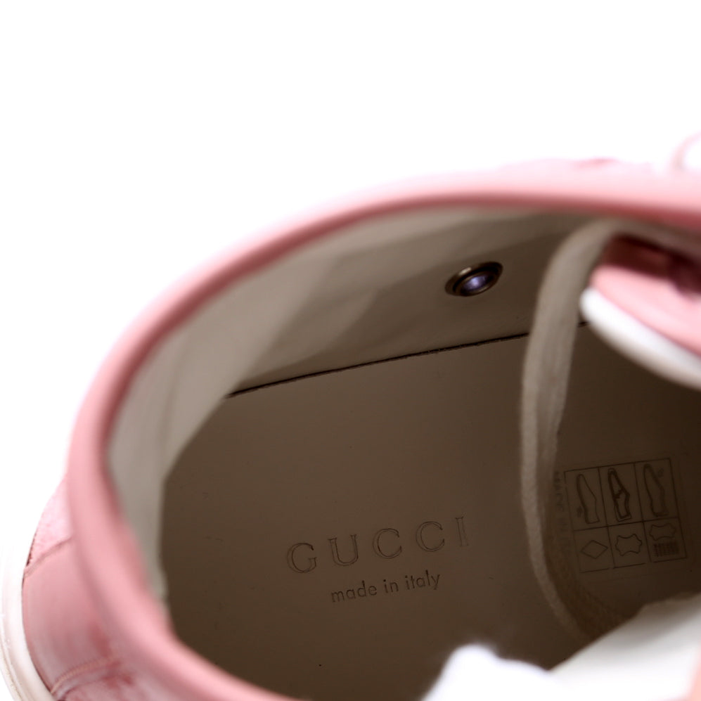 Gucci GG Canvas High Top Sneakers Size 37.5