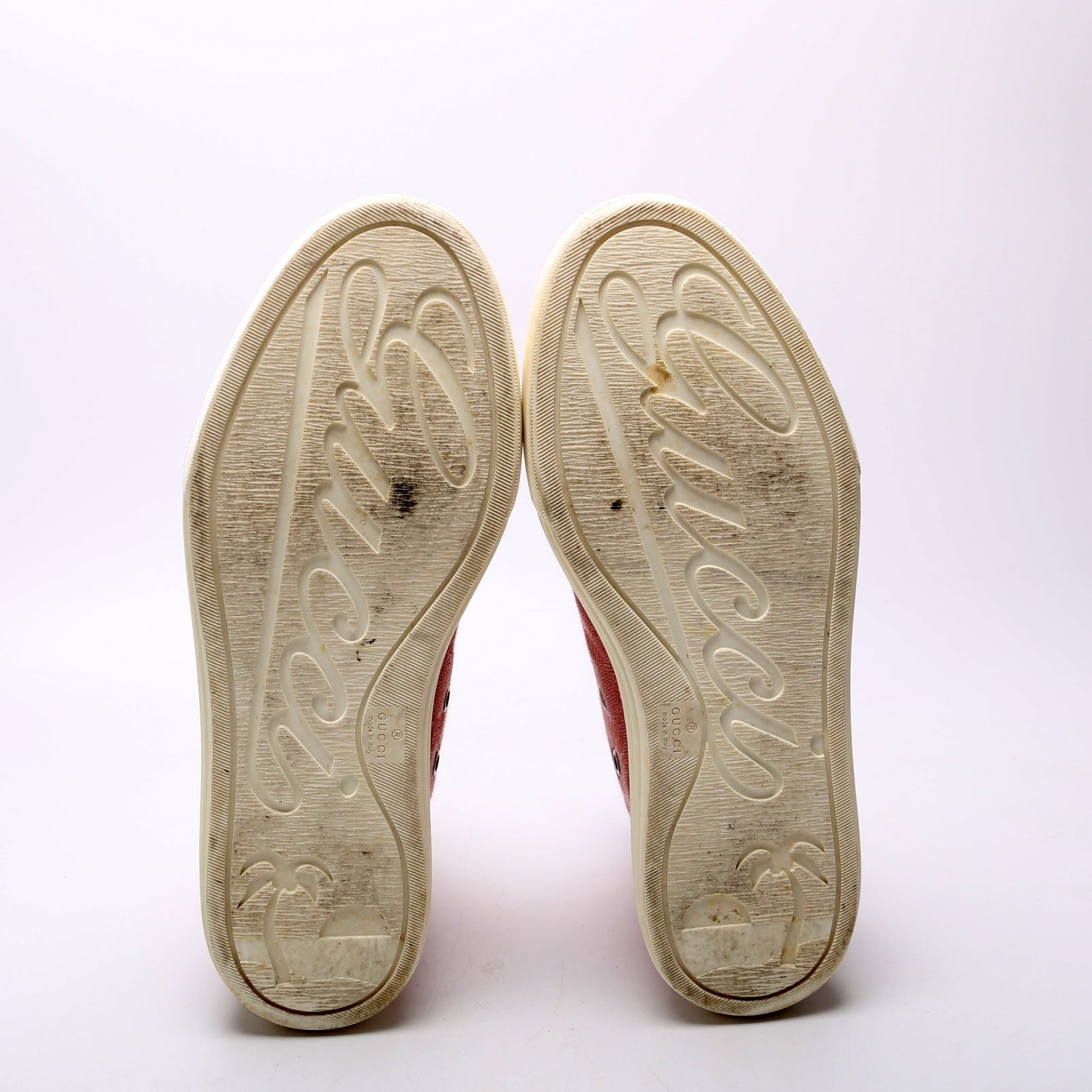 Gucci GG Canvas High Top Sneakers Size 37.5
