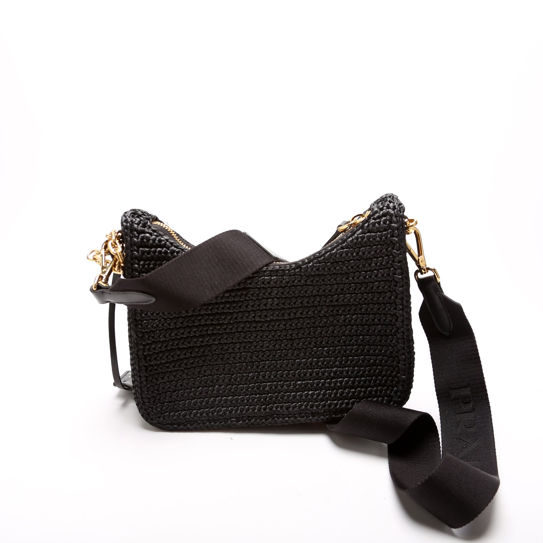 1BH204 Raffia Re-Edition 2005 Shoulder Bag