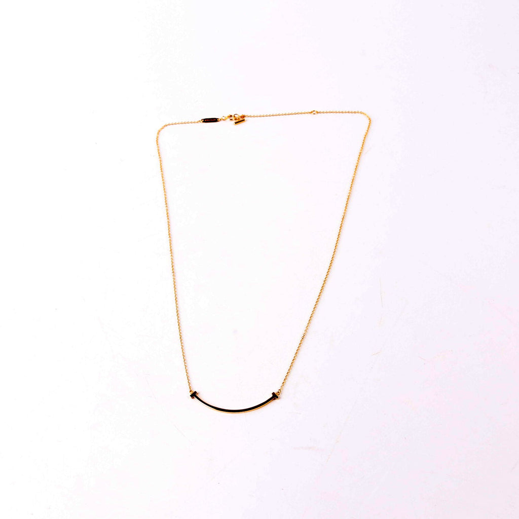 T Smile Small Necklace 750