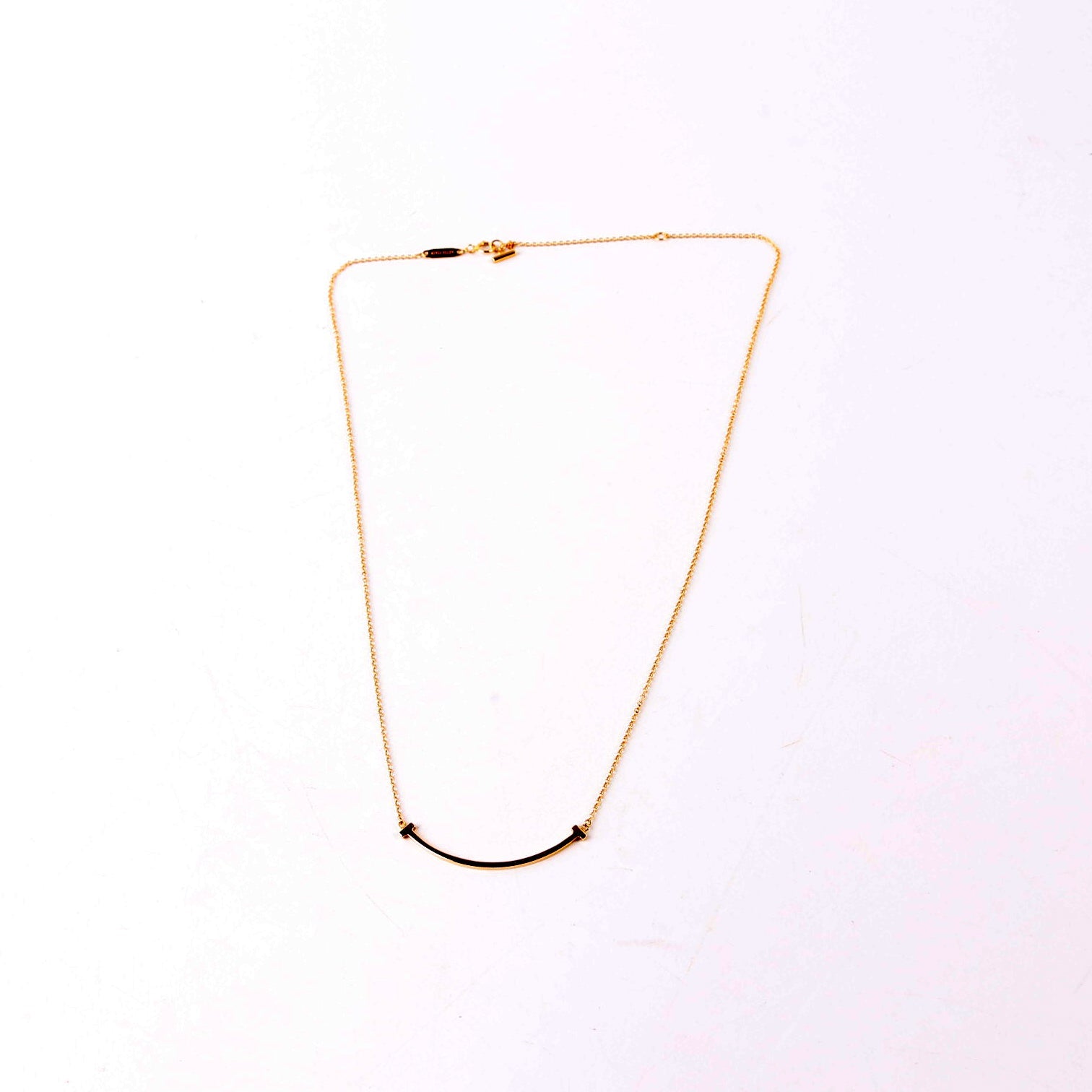 T Smile Small Necklace 750