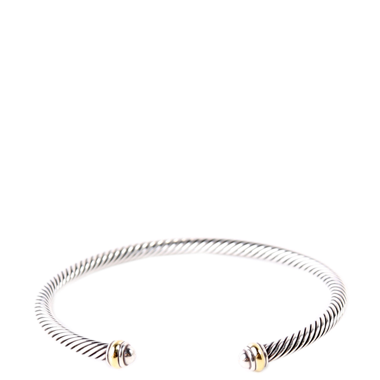 Classic Cable 4MM Bracelet 925/750