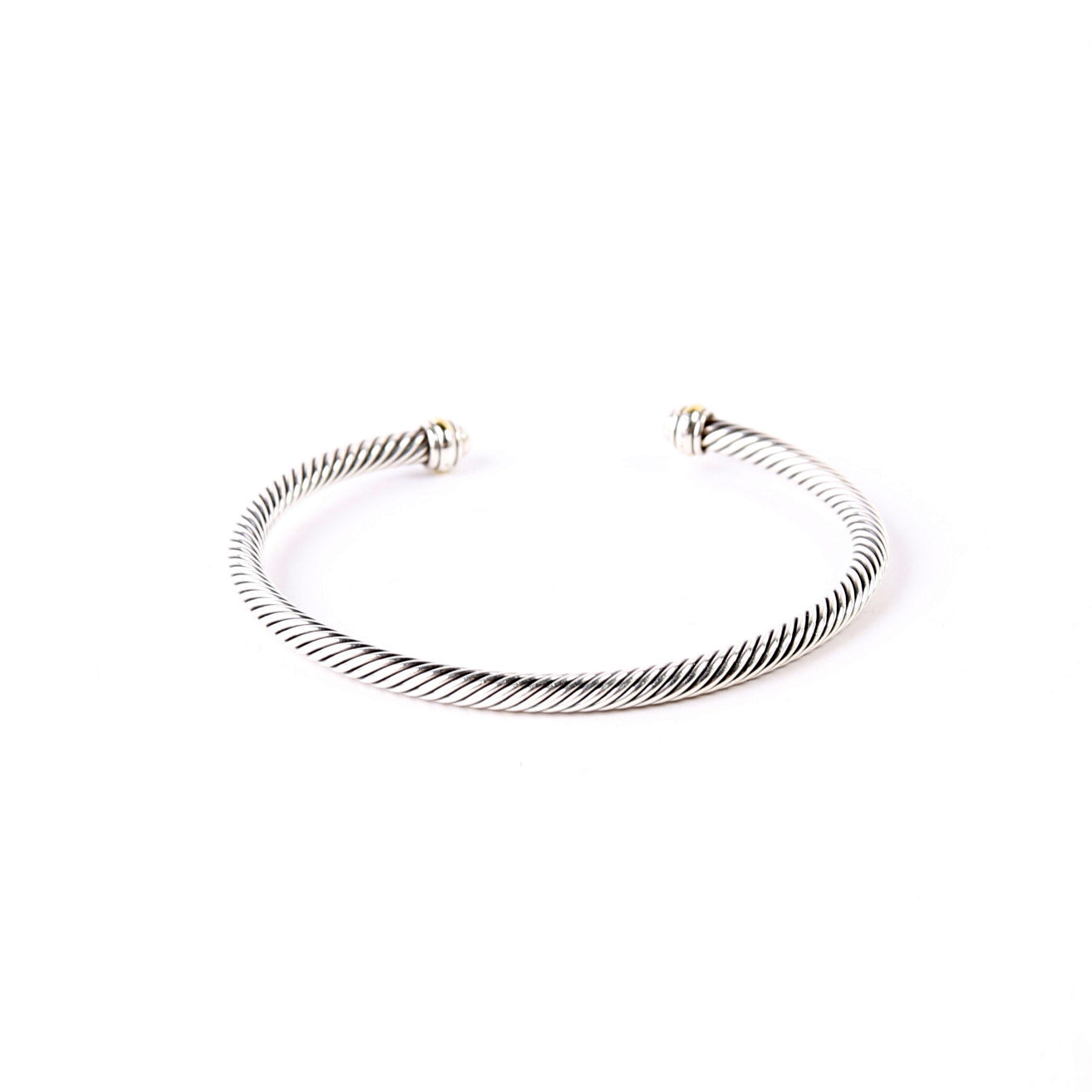 Classic Cable 4MM Bracelet 925/750