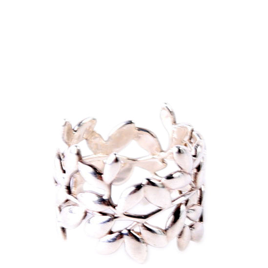 Paloma Picasso Olive Leaf Band Ring 925 Size 8