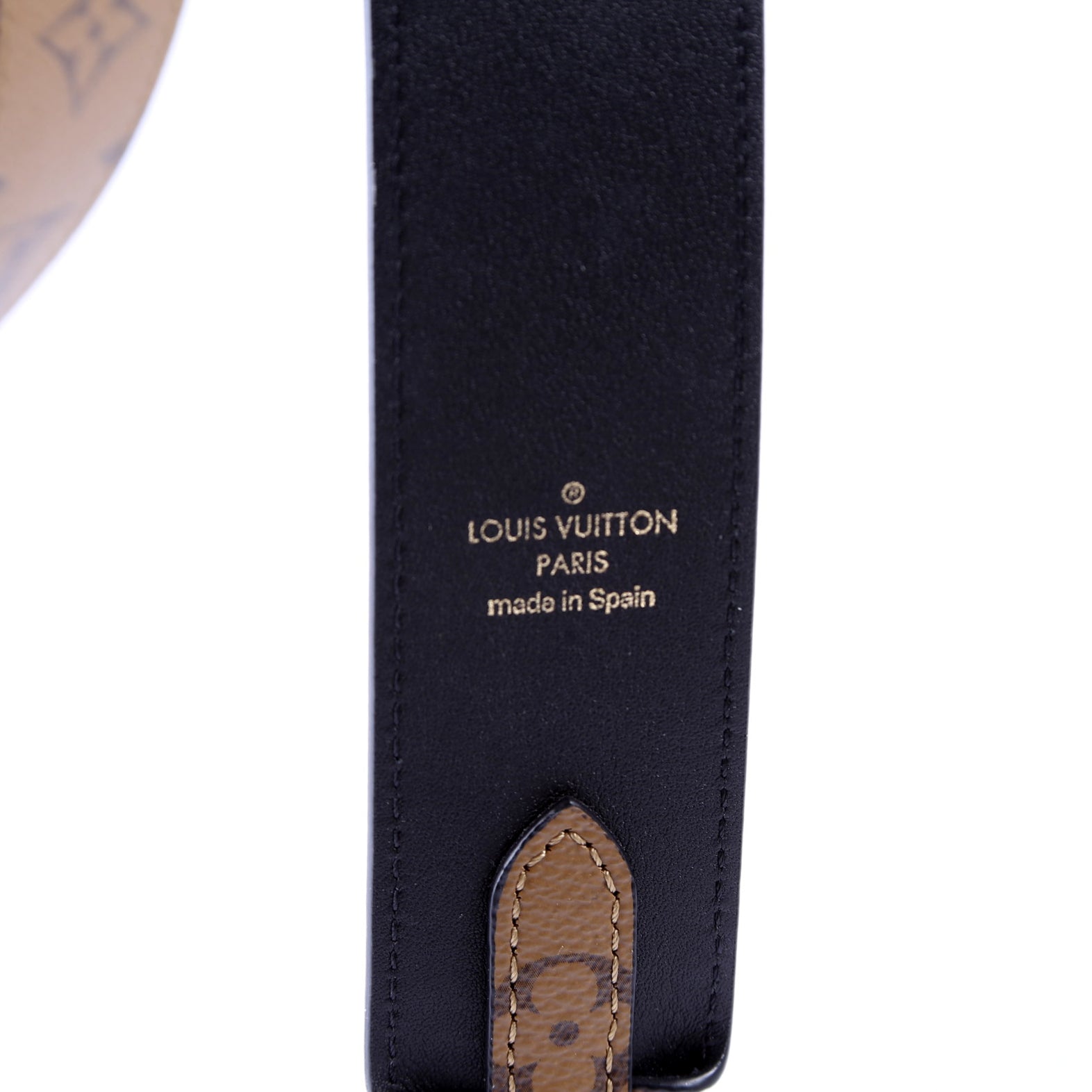 Bandouliere Shoulder 1" Reversed Monogram Strap J02549