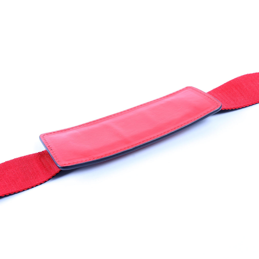 Nylon Logo Adjustable Strap Black/Red