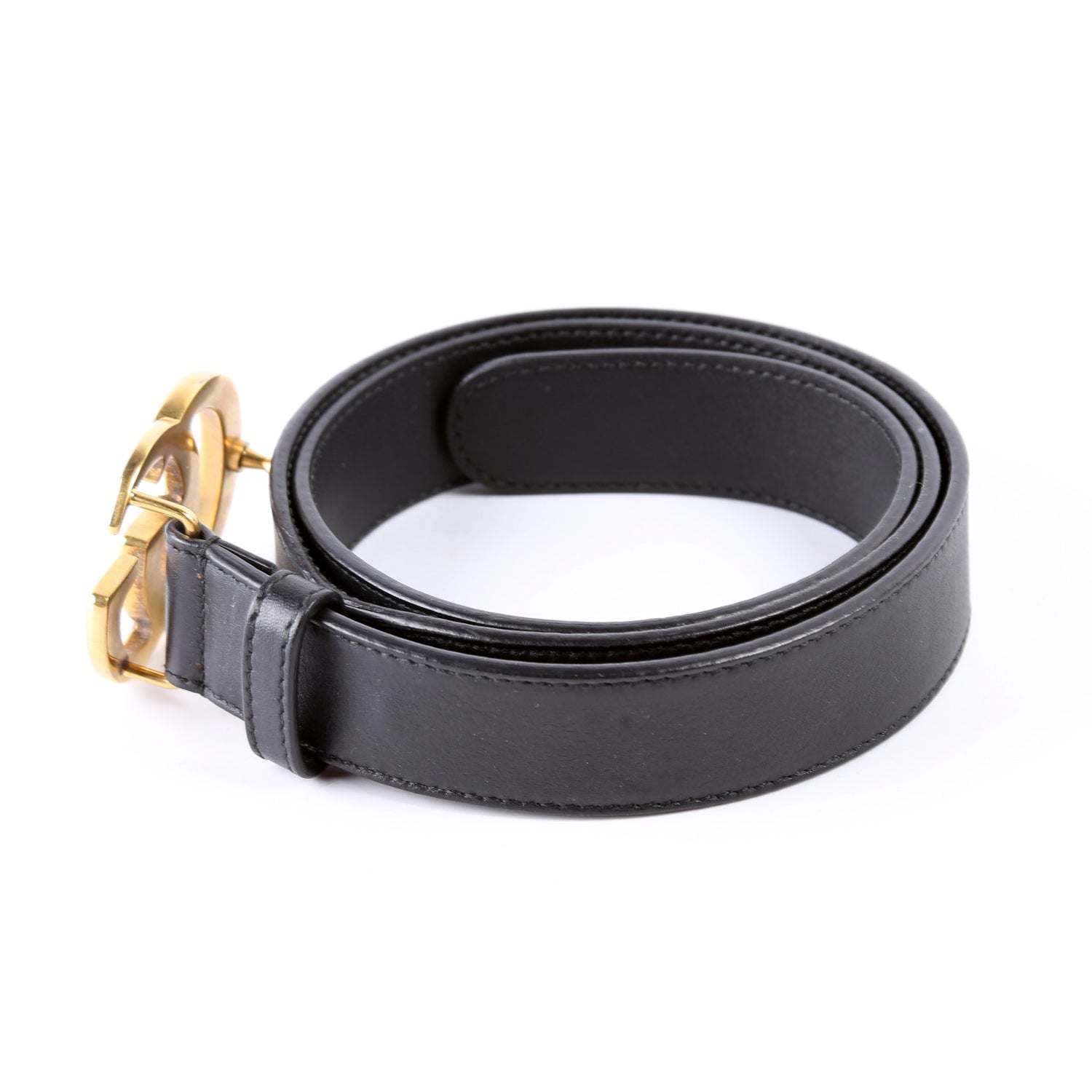414516 GG Marmont Belt Size 85/34 Black