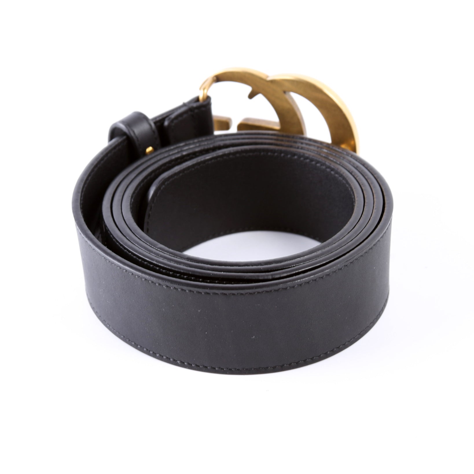 397660 GG Marmont Belt Size 115/46 Black