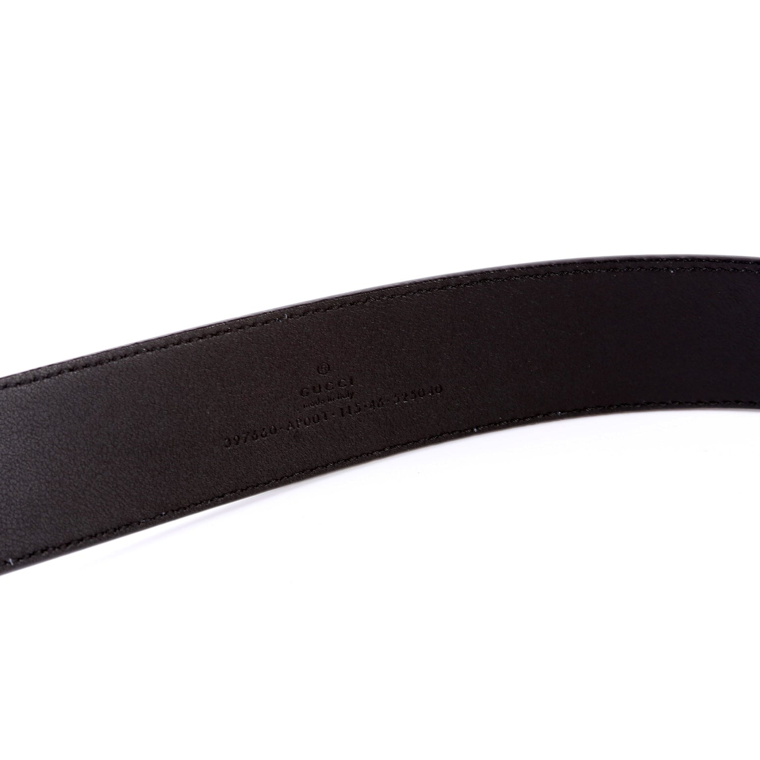 397660 GG Marmont Belt Size 115/46 Black