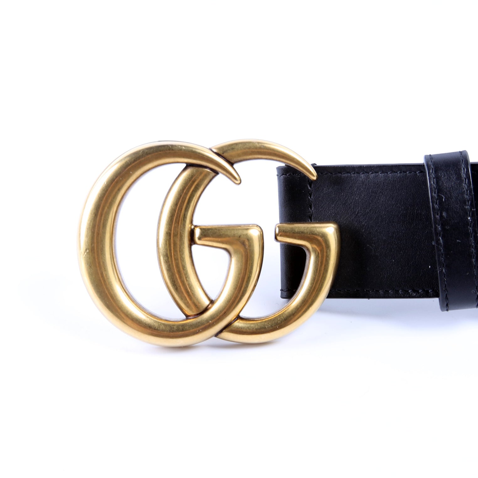 397660 GG Marmont Belt Size 115/46 Black