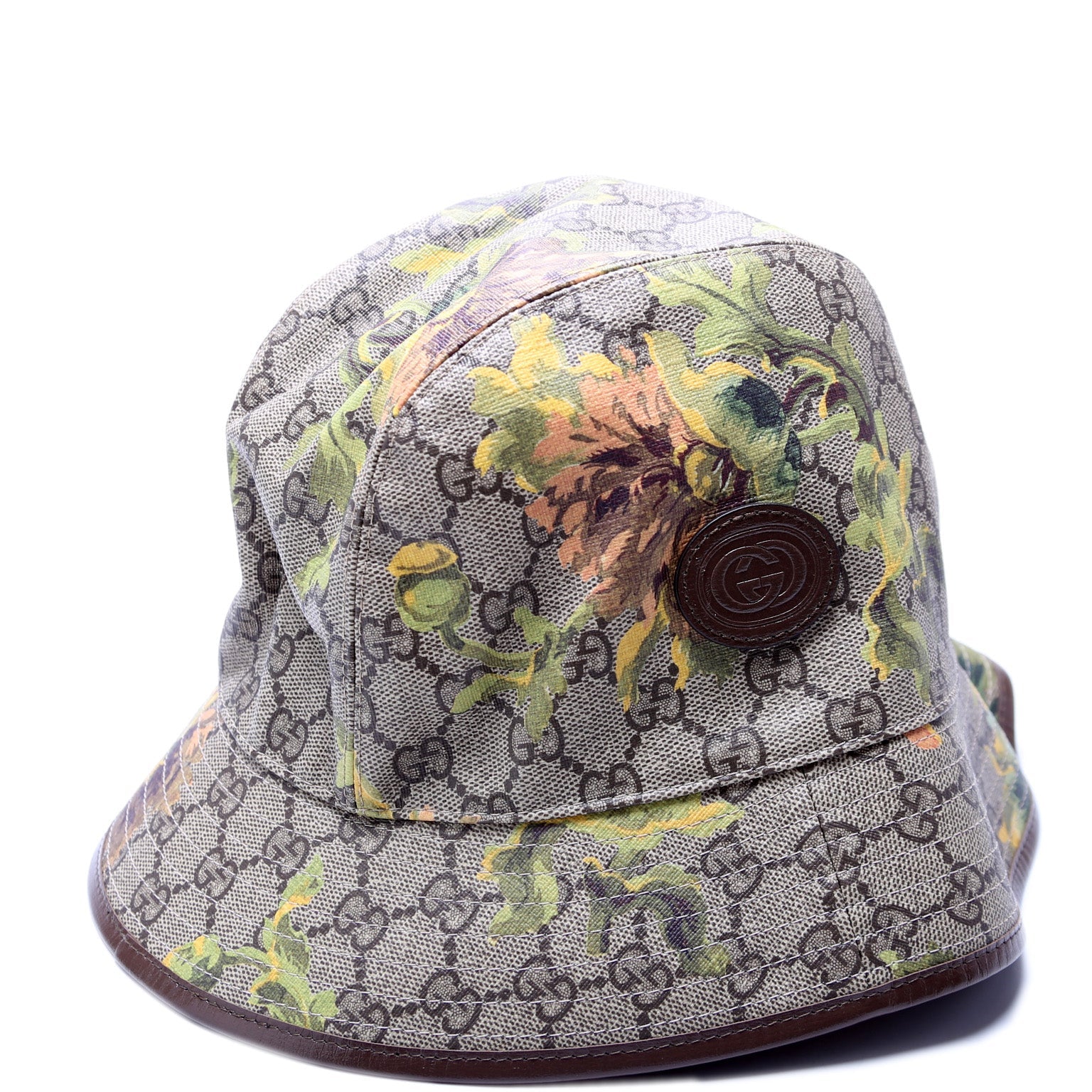 GG Supreme Carnation Bucket Hat Size Medium