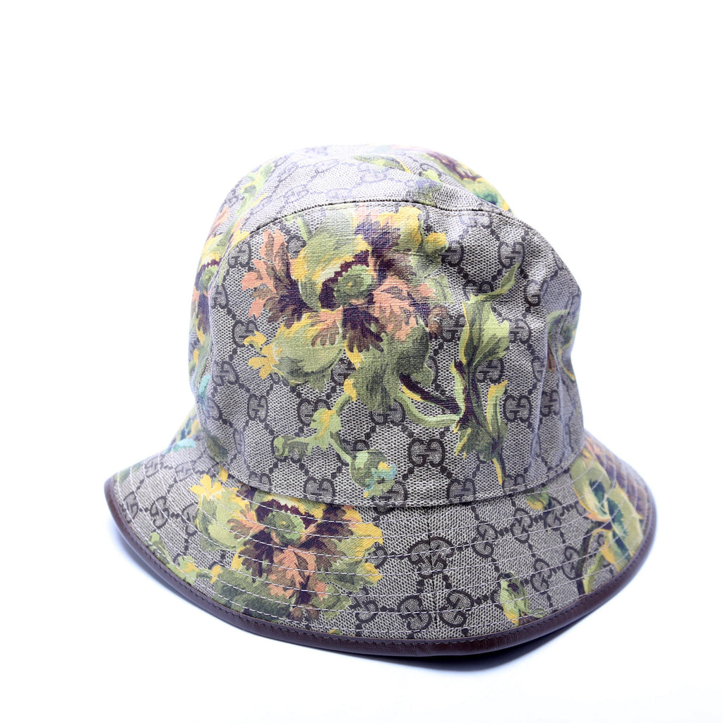 GG Supreme Carnation Bucket Hat Size Medium