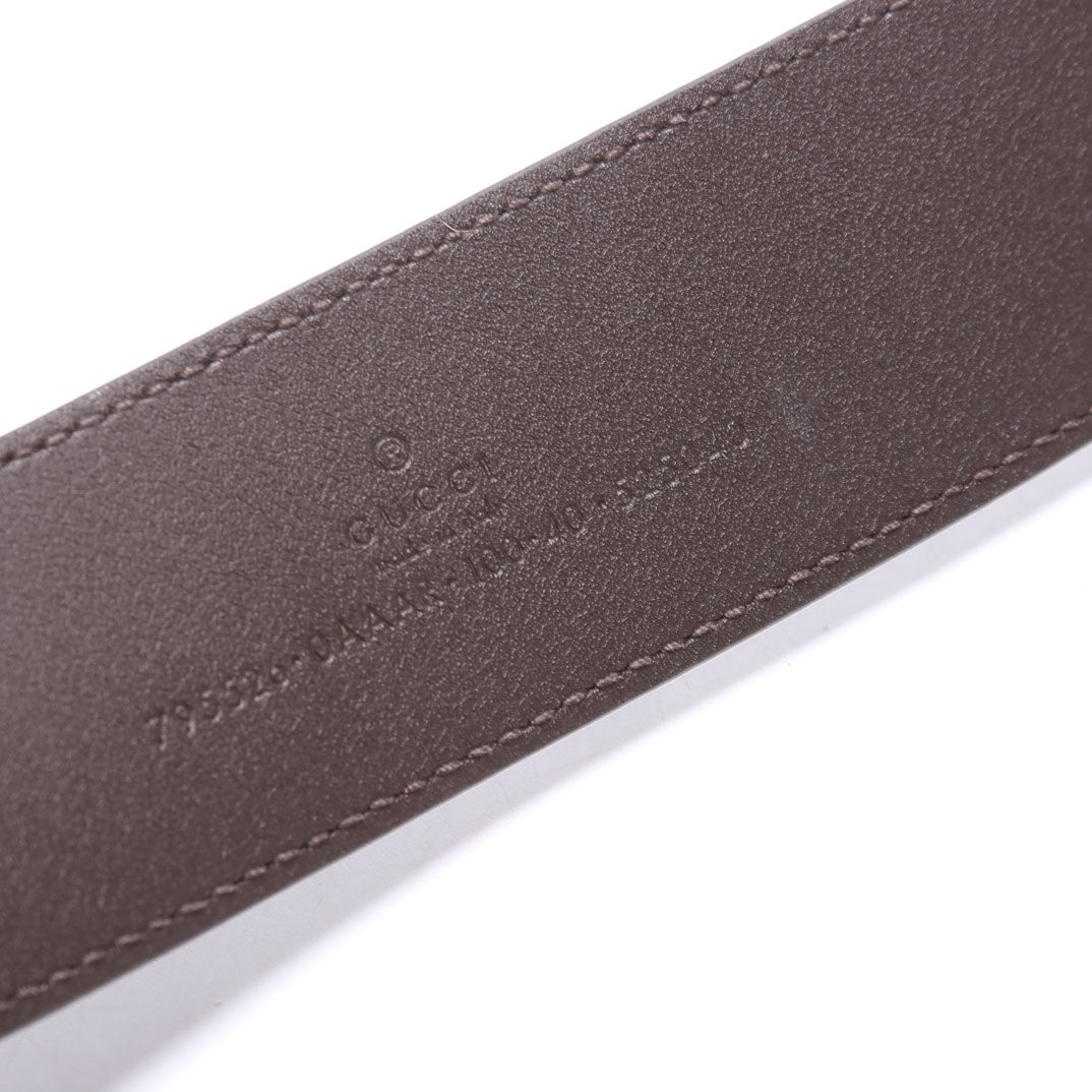 795526 GG Marmont Belt Size 100/40 Brown