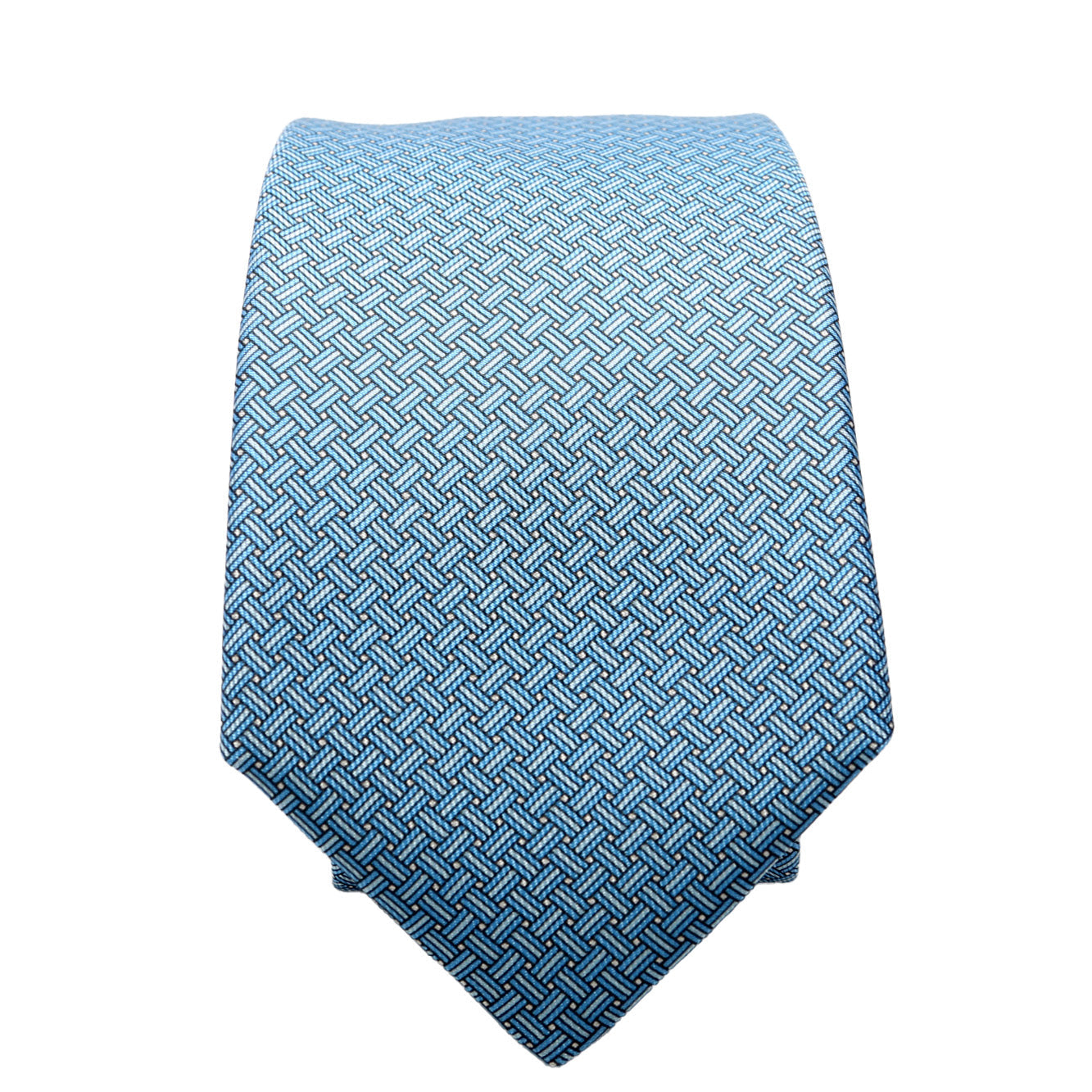 Tie: Cravate Twill Blue