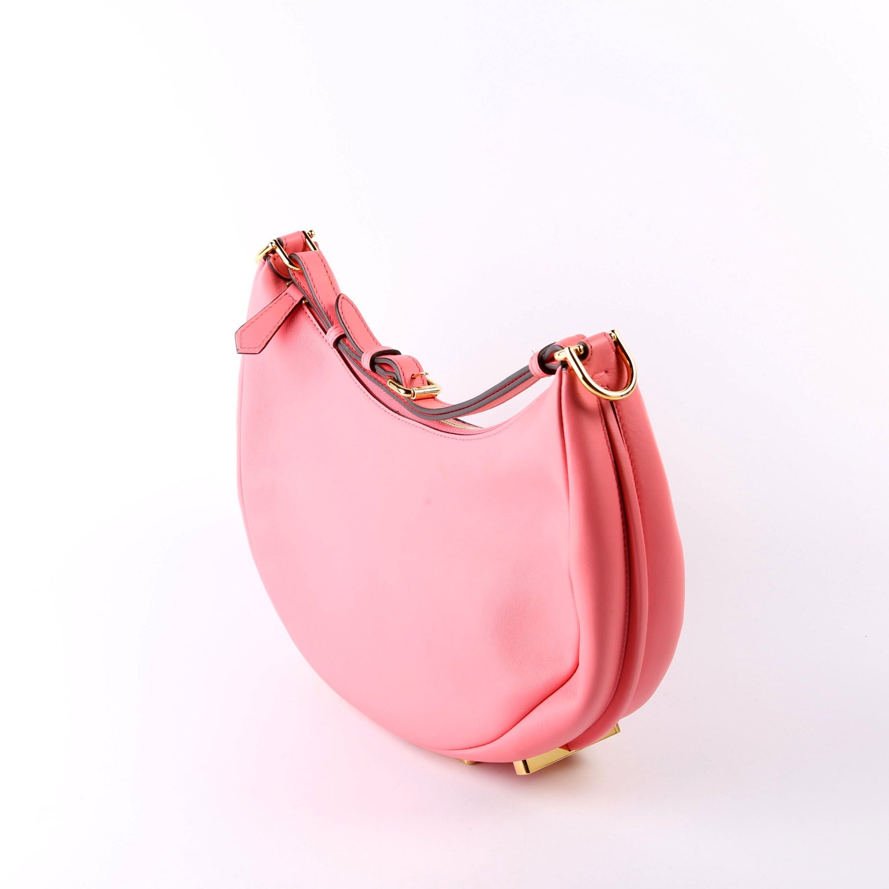 Fendigraphy Small Hobo Pink