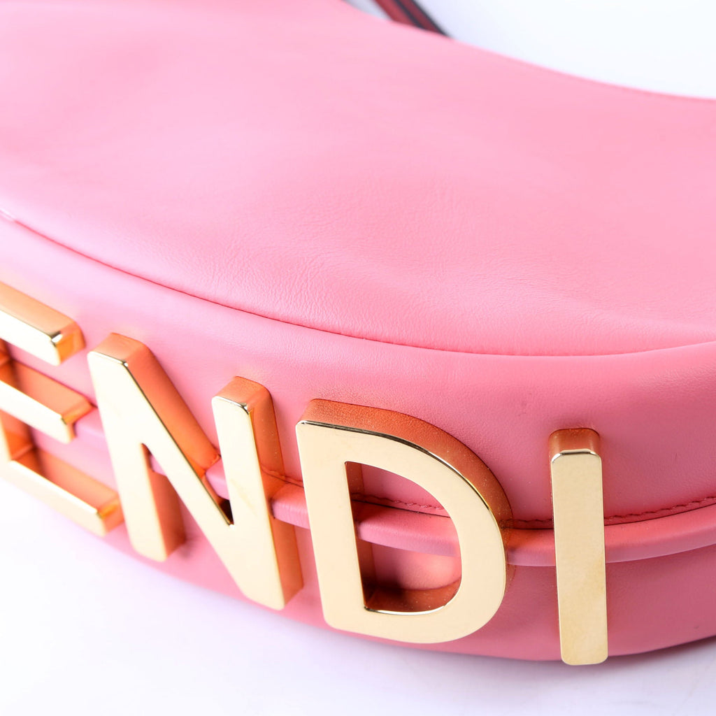 Fendigraphy Small Hobo Pink