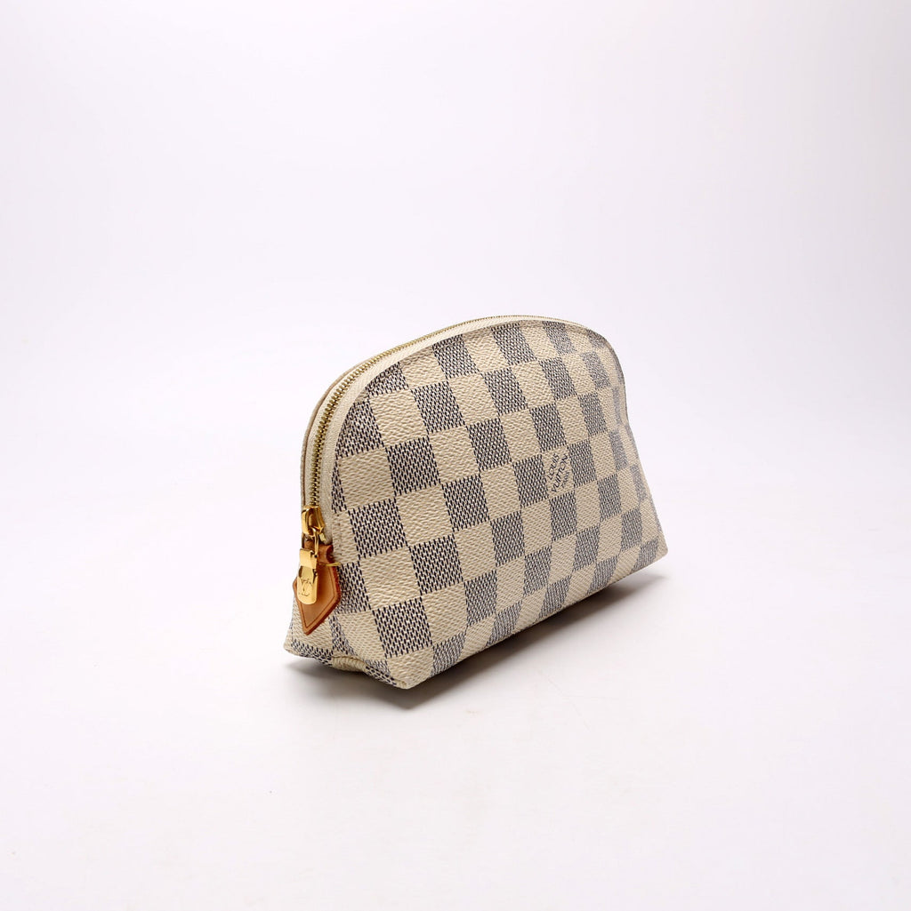 Cosmetic Pouch PM Damier Azur