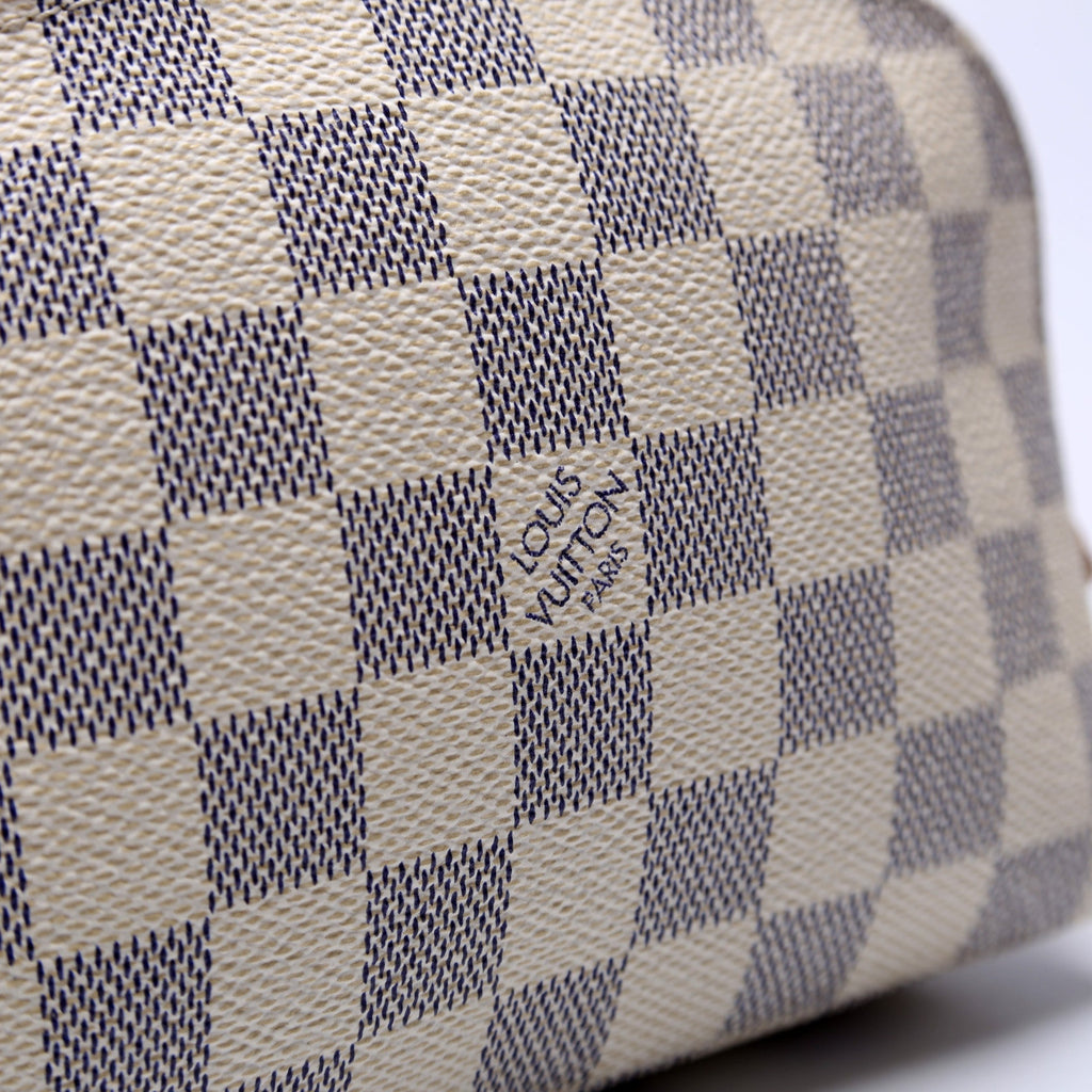 Cosmetic Pouch PM Damier Azur