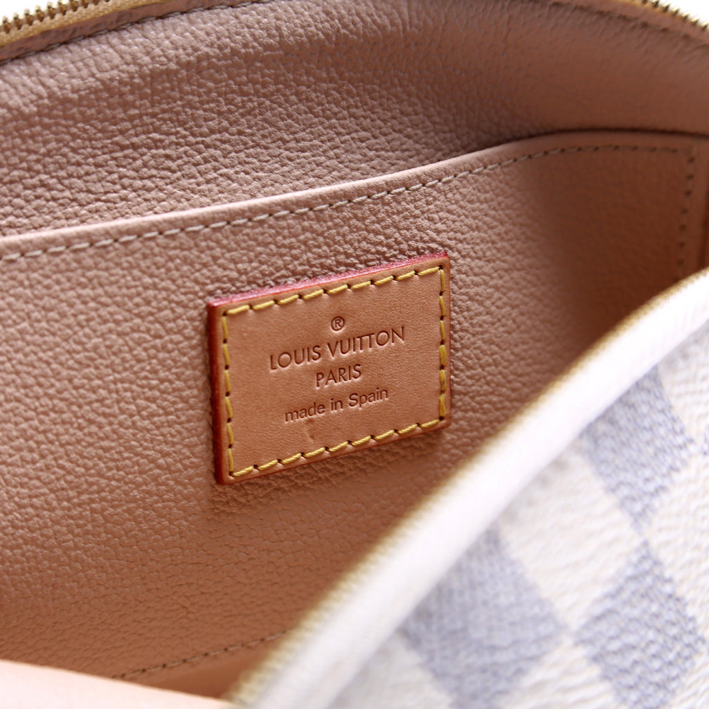 Cosmetic Pouch PM Damier Azur