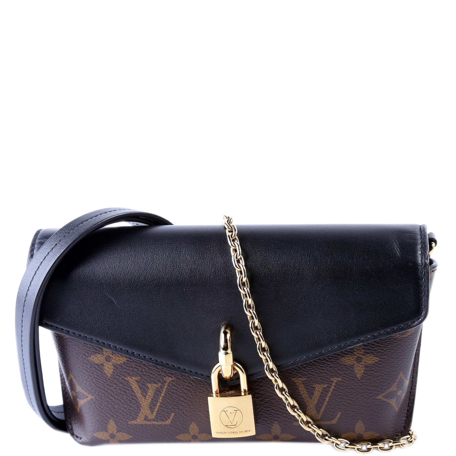 Padlock on Strap Monogram