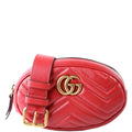 Gucci Marmont Belt Bag Red