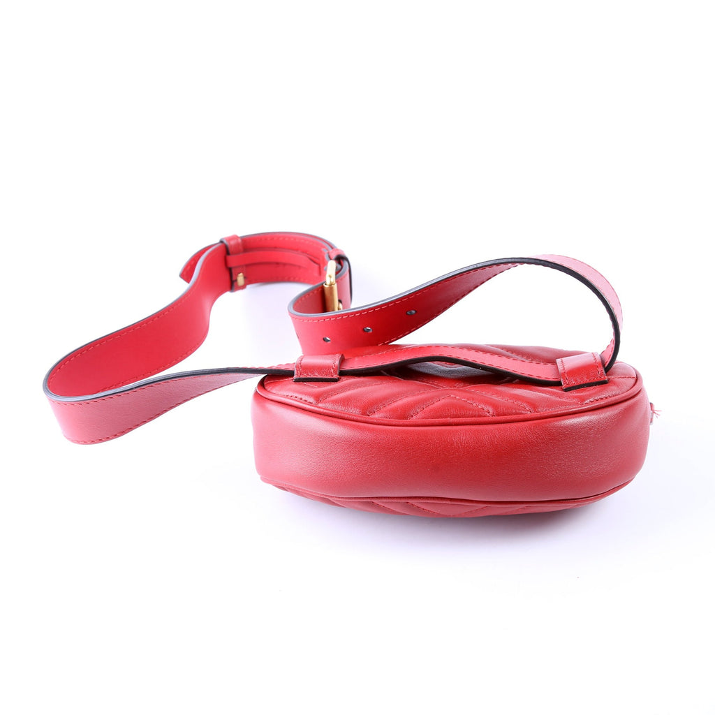 Gucci Marmont Belt Bag Red