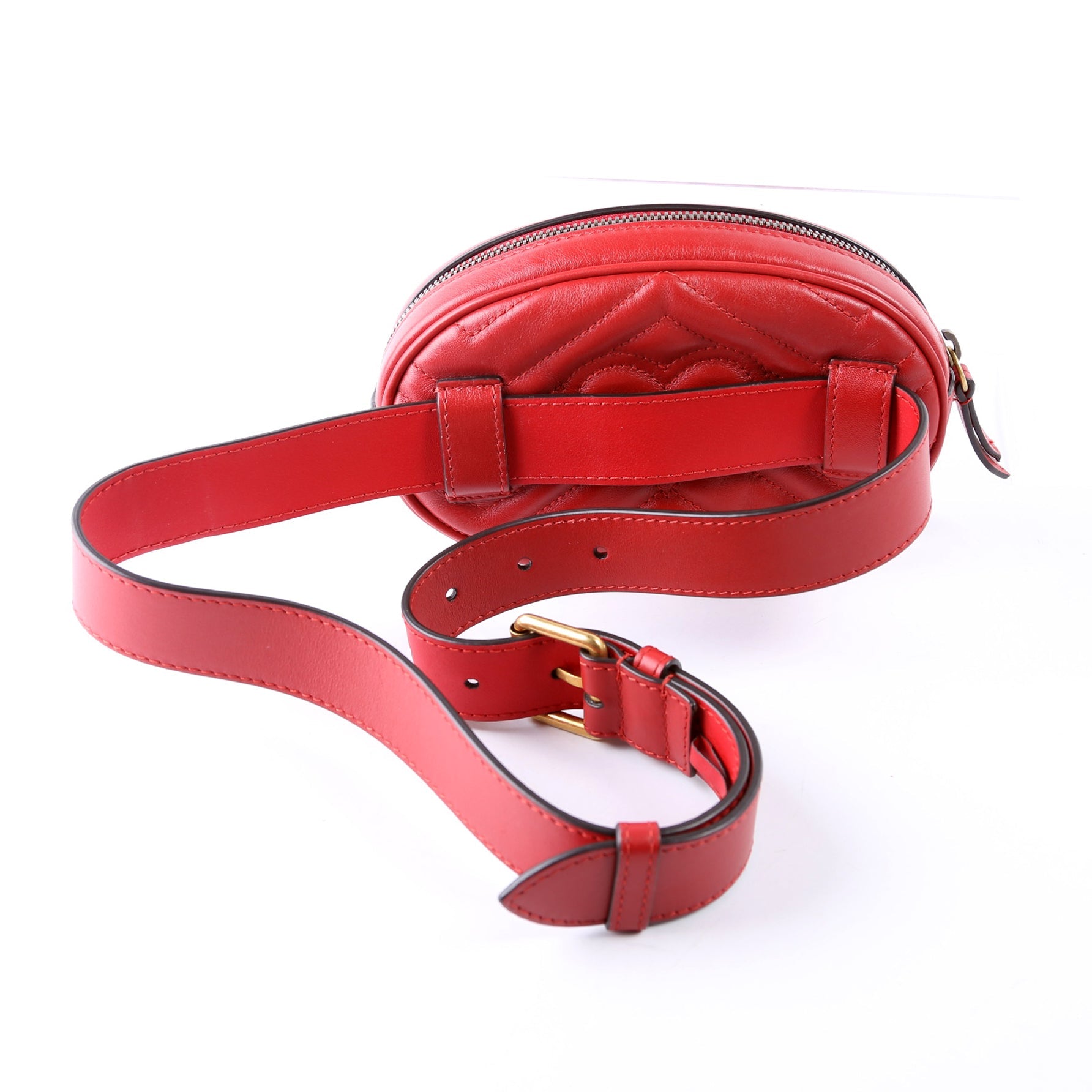 Gucci Marmont Belt Bag Red