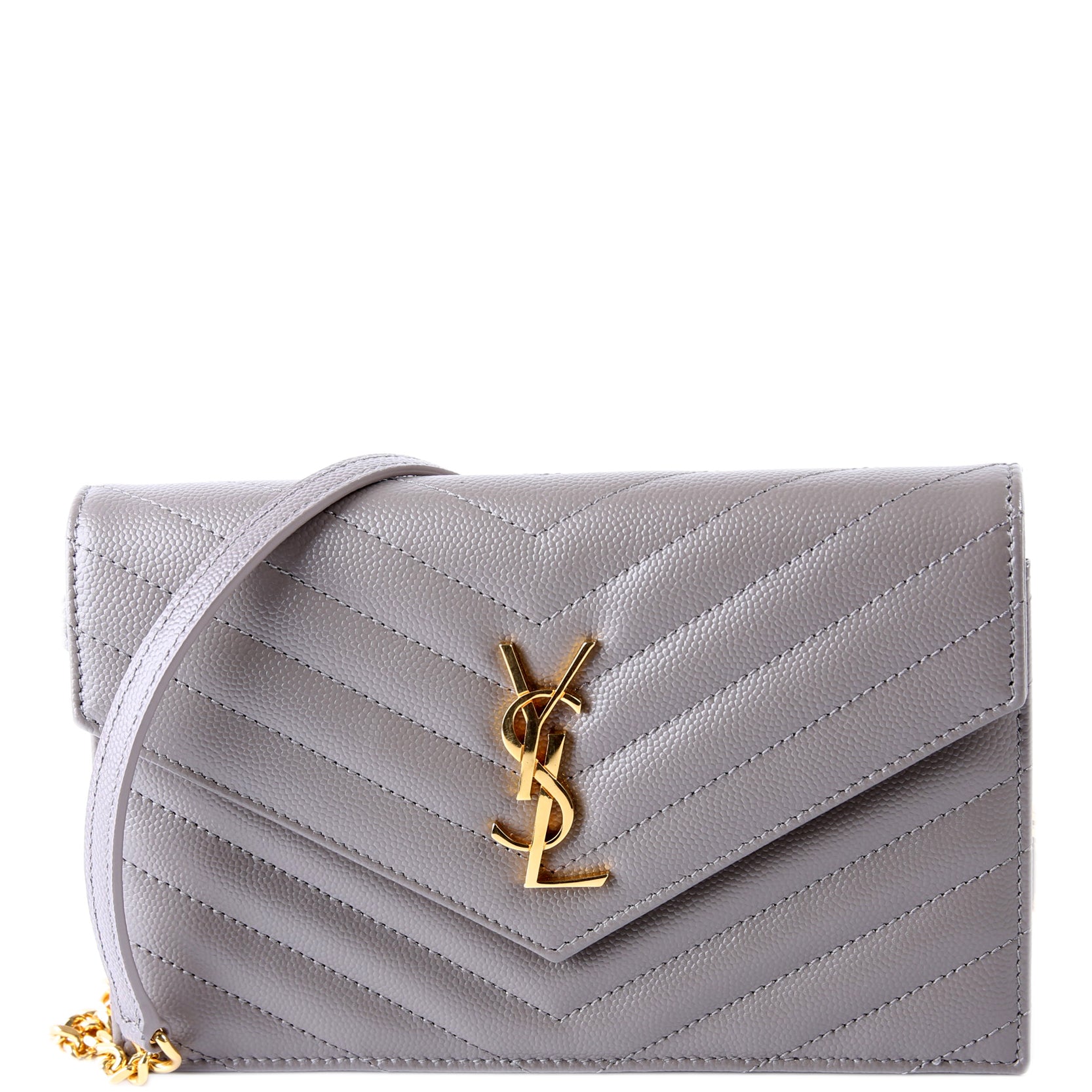 Envelope Chain Wallet 393953 Grey