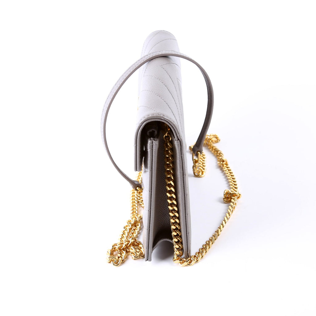 Envelope Chain Wallet 393953 Grey