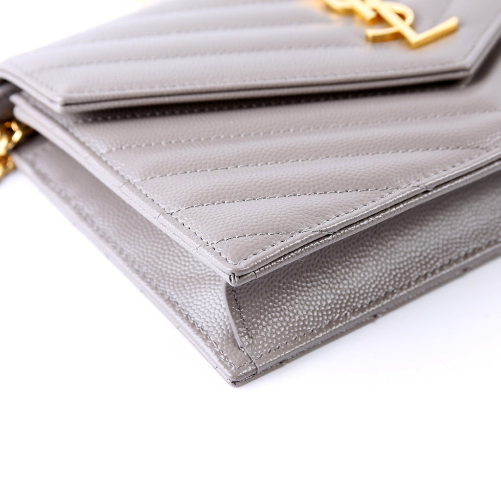 Envelope Chain Wallet 393953 Grey