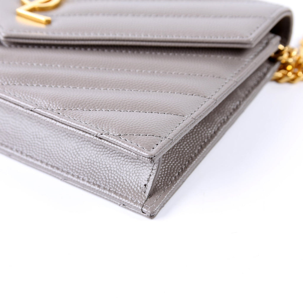 Envelope Chain Wallet 393953 Grey
