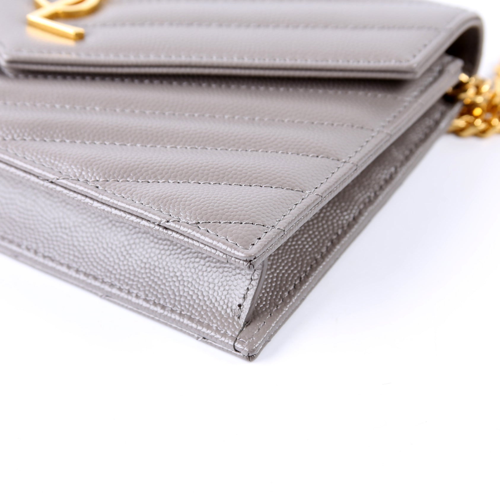 Envelope Chain Wallet 393953 Grey