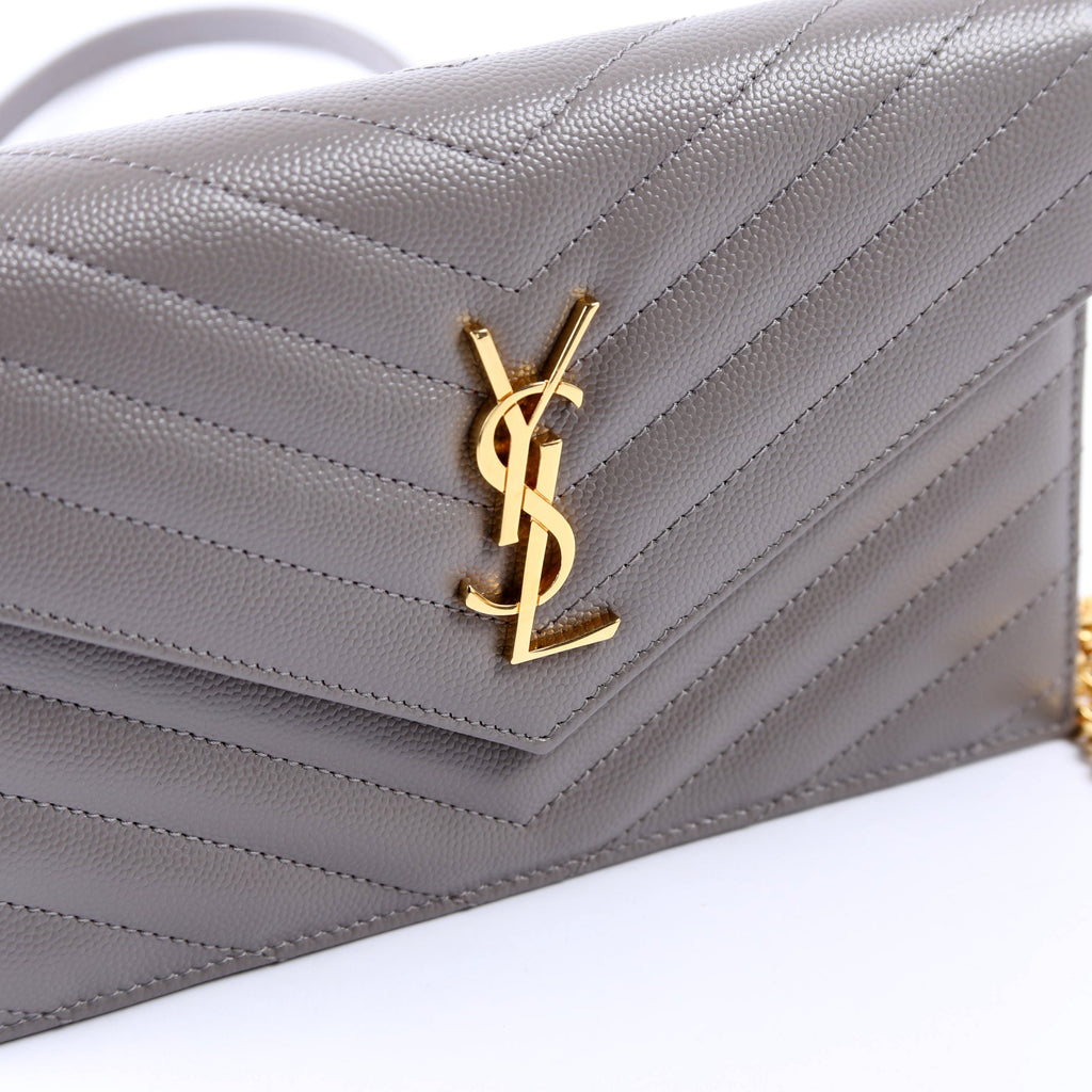 Envelope Chain Wallet 393953 Grey