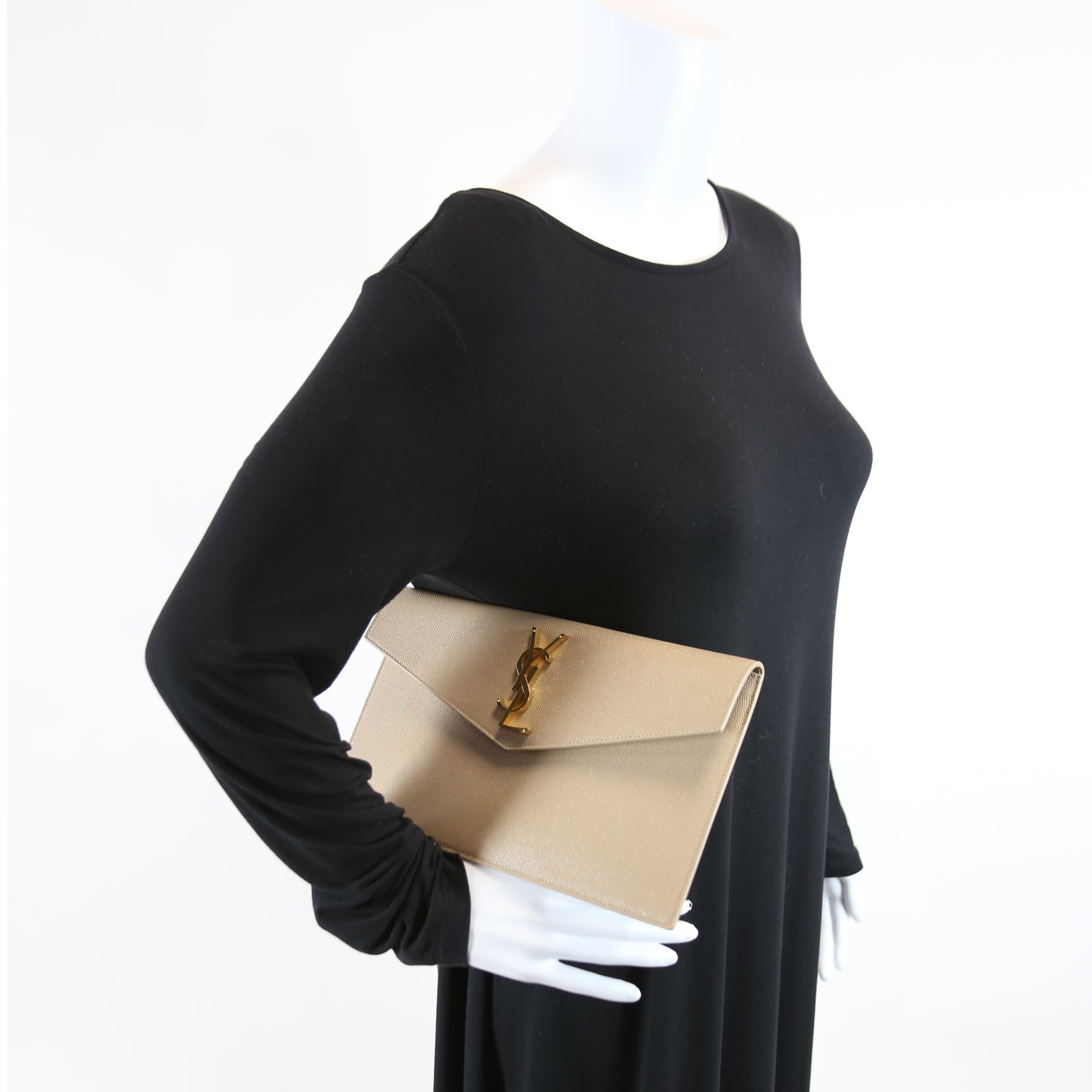 Uptown Pouch Grain Beige