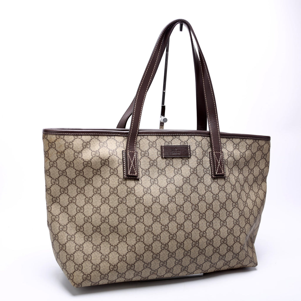 211137 GG Supreme Medium Zip Tote