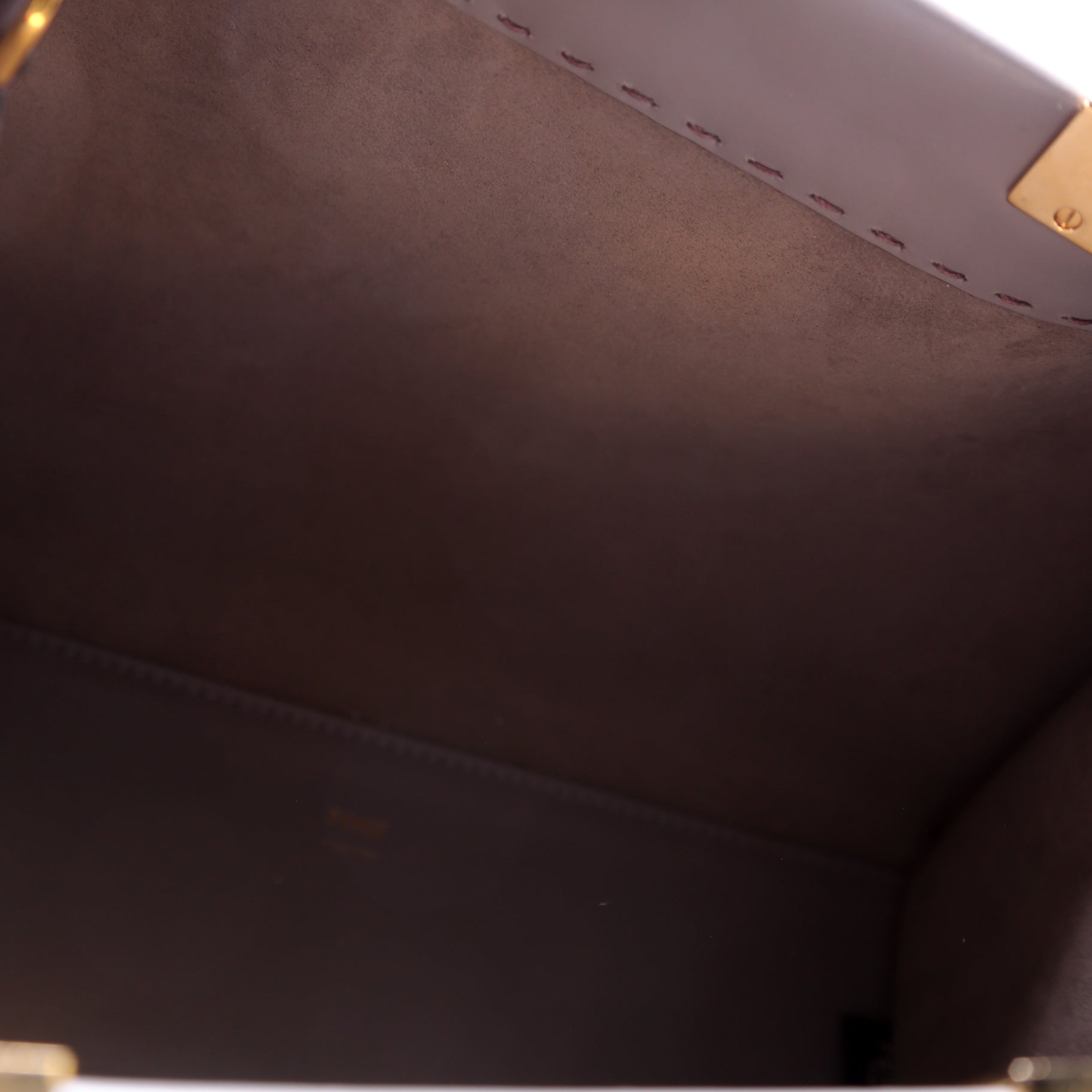 Fendi Sunshine Shopper Medium Leather Grey