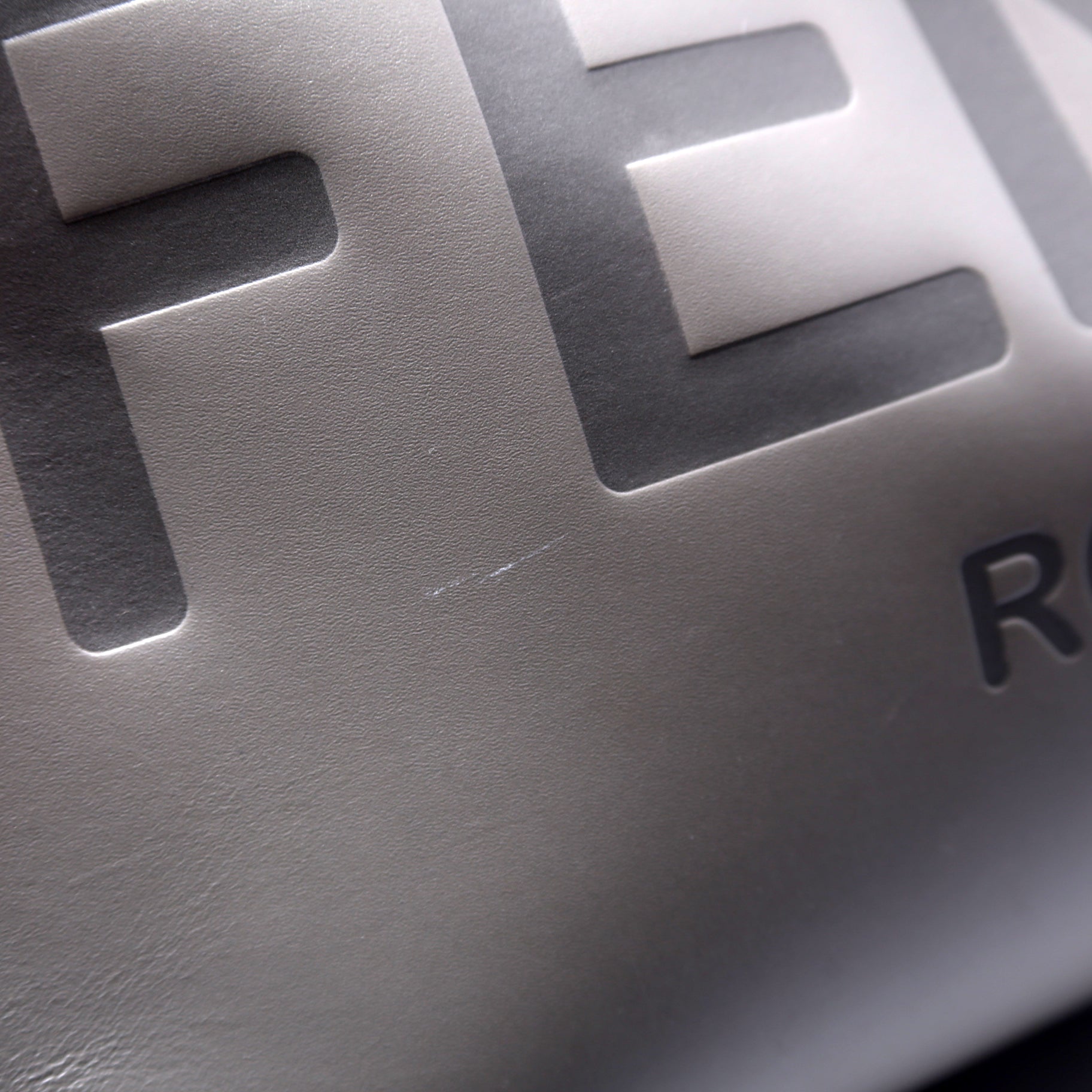 Fendi Sunshine Shopper Medium Leather Grey