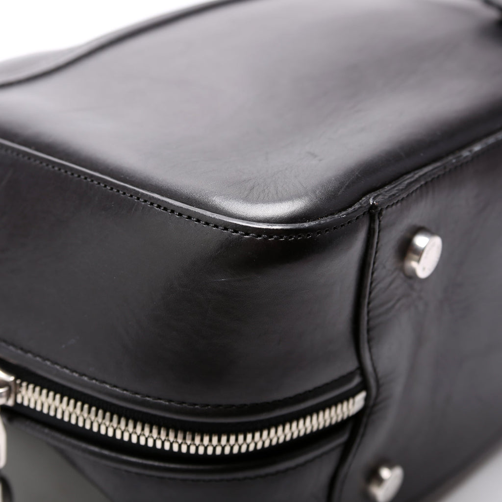 Frontier Leather Suitcase Black