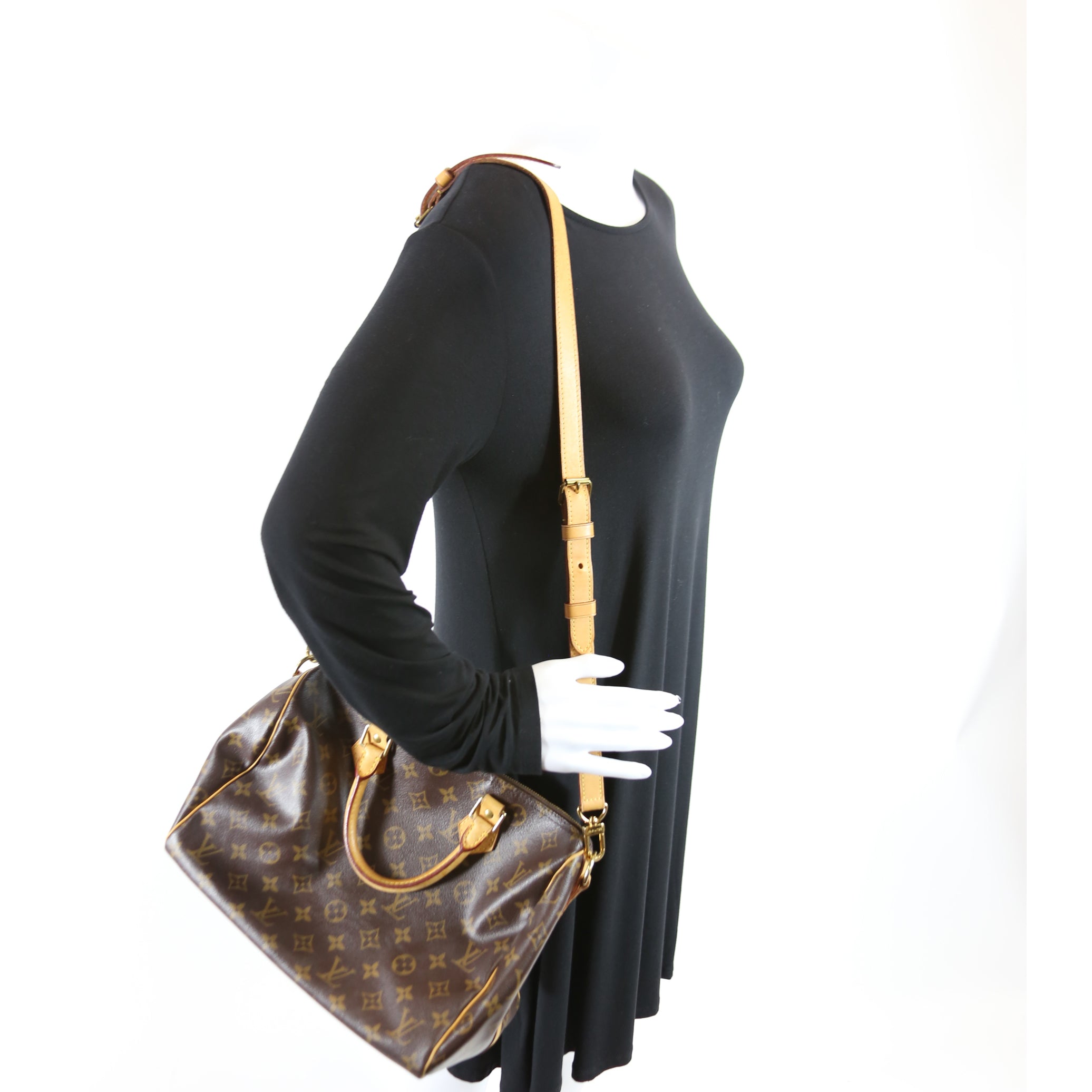 Speedy 30 Bandouliere Monogram