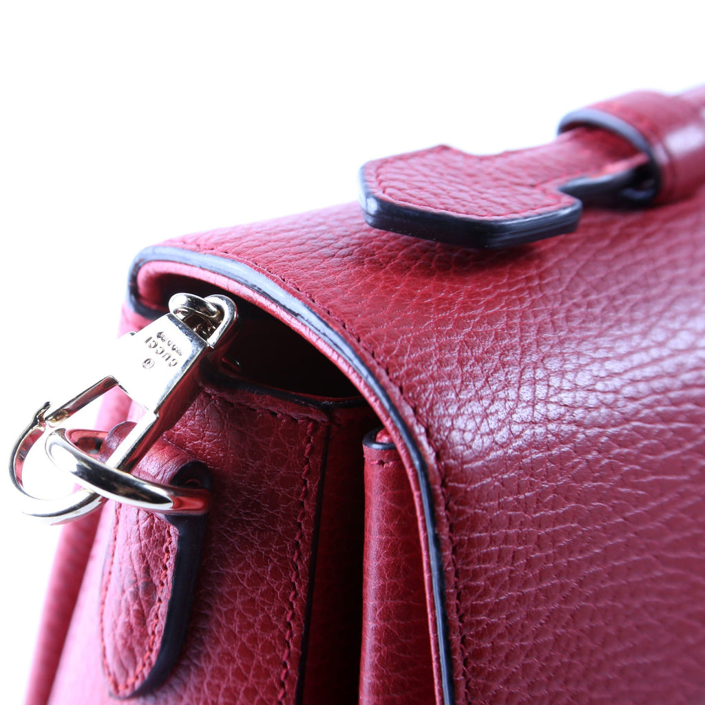 510306 Large Interlocking GG Shoulder Bag Red