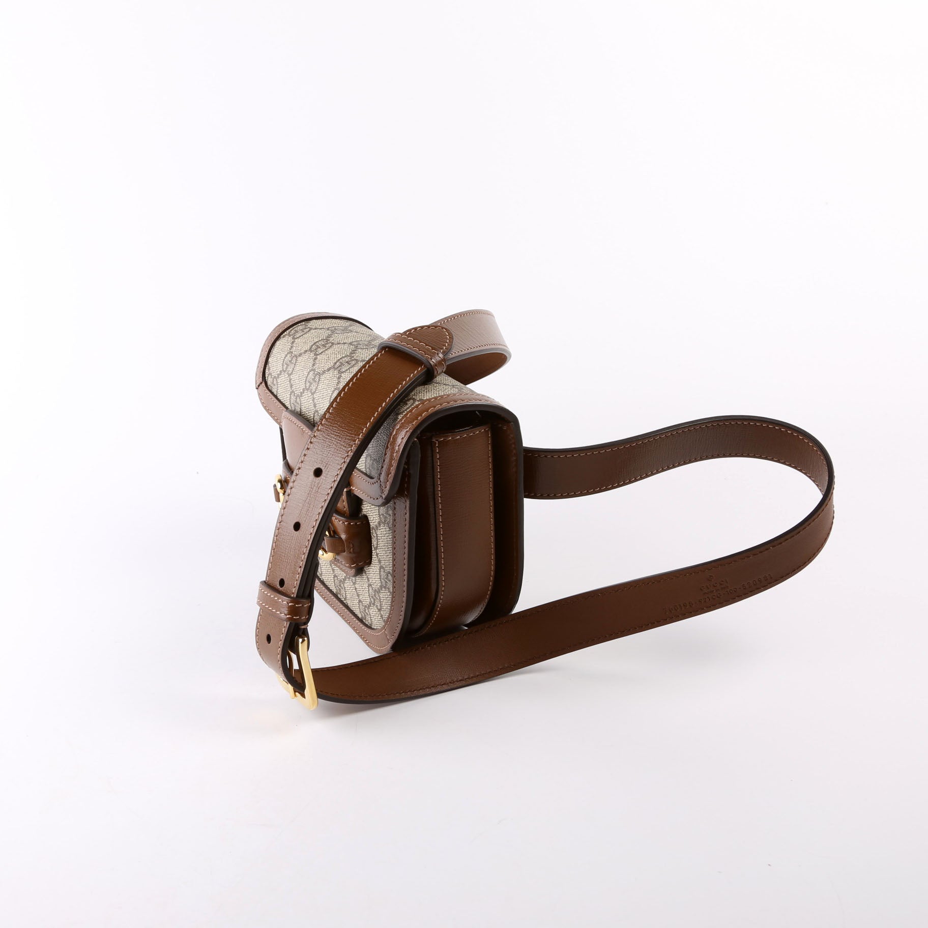 Gucci 760198 GG Supreme 1955 Horsebit Belt Bag