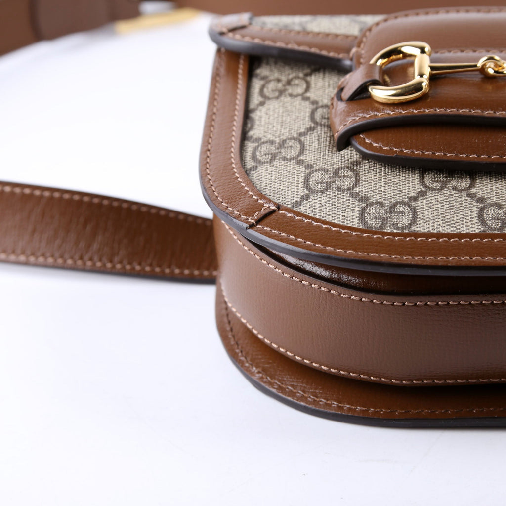 Gucci 760198 GG Supreme 1955 Horsebit Belt Bag