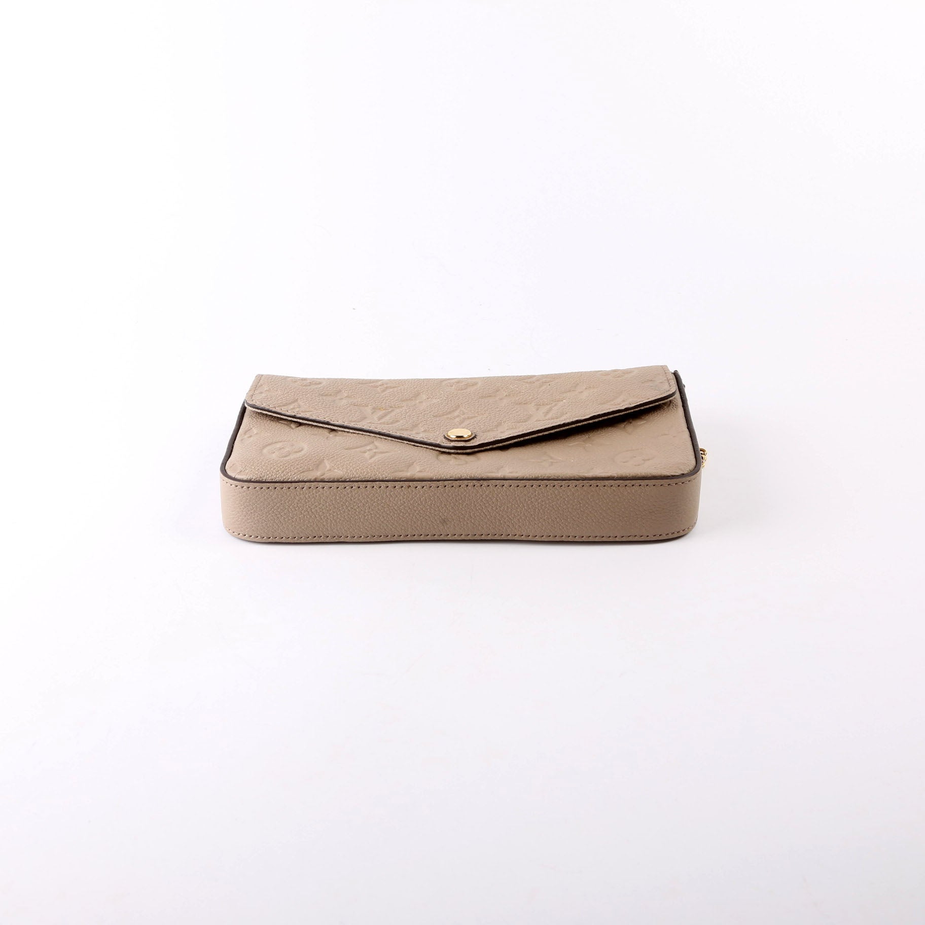 Pochette Felicie Empreinte Turtledove