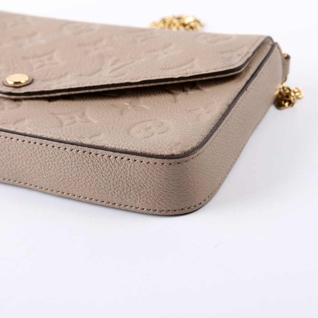 Pochette Felicie Empreinte Turtledove
