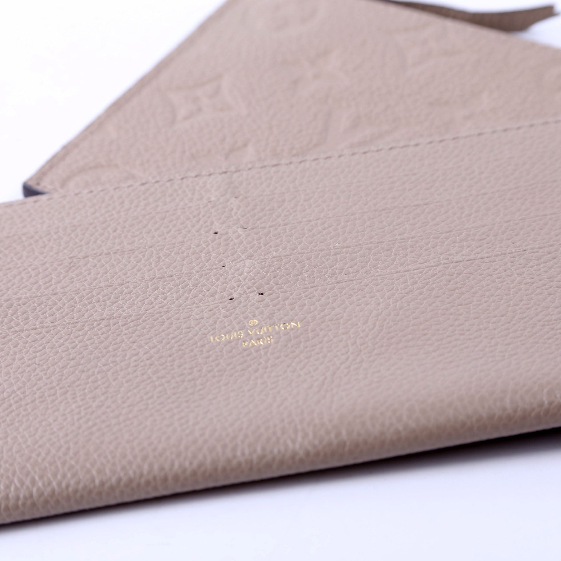Pochette Felicie Empreinte Turtledove