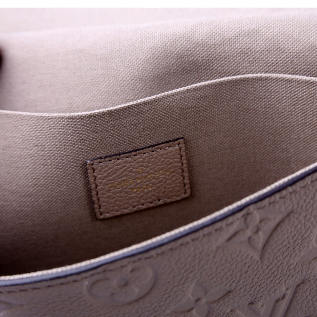 Pochette Felicie Empreinte Turtledove
