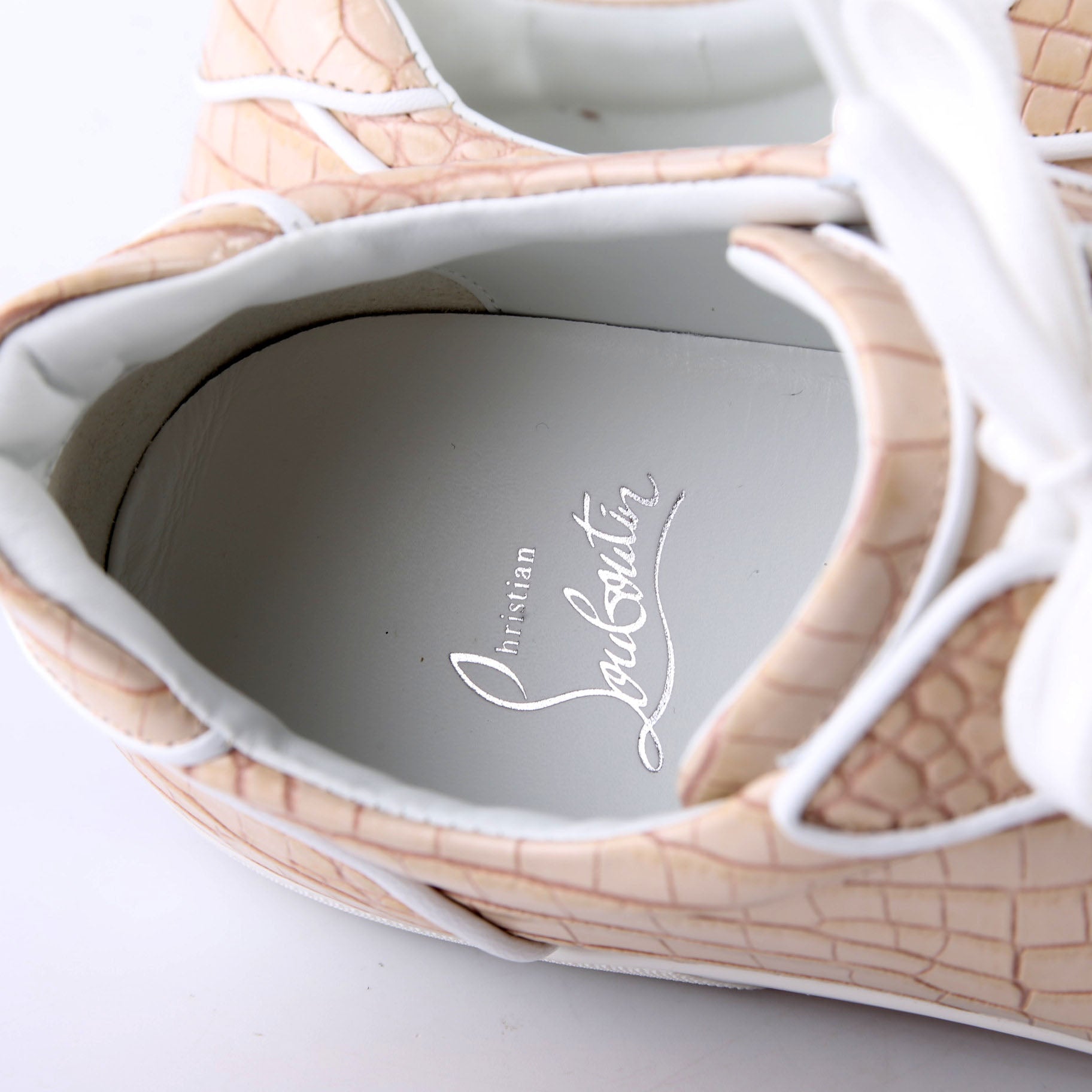 Viera Croc Embossed Sneakers Size 41.5