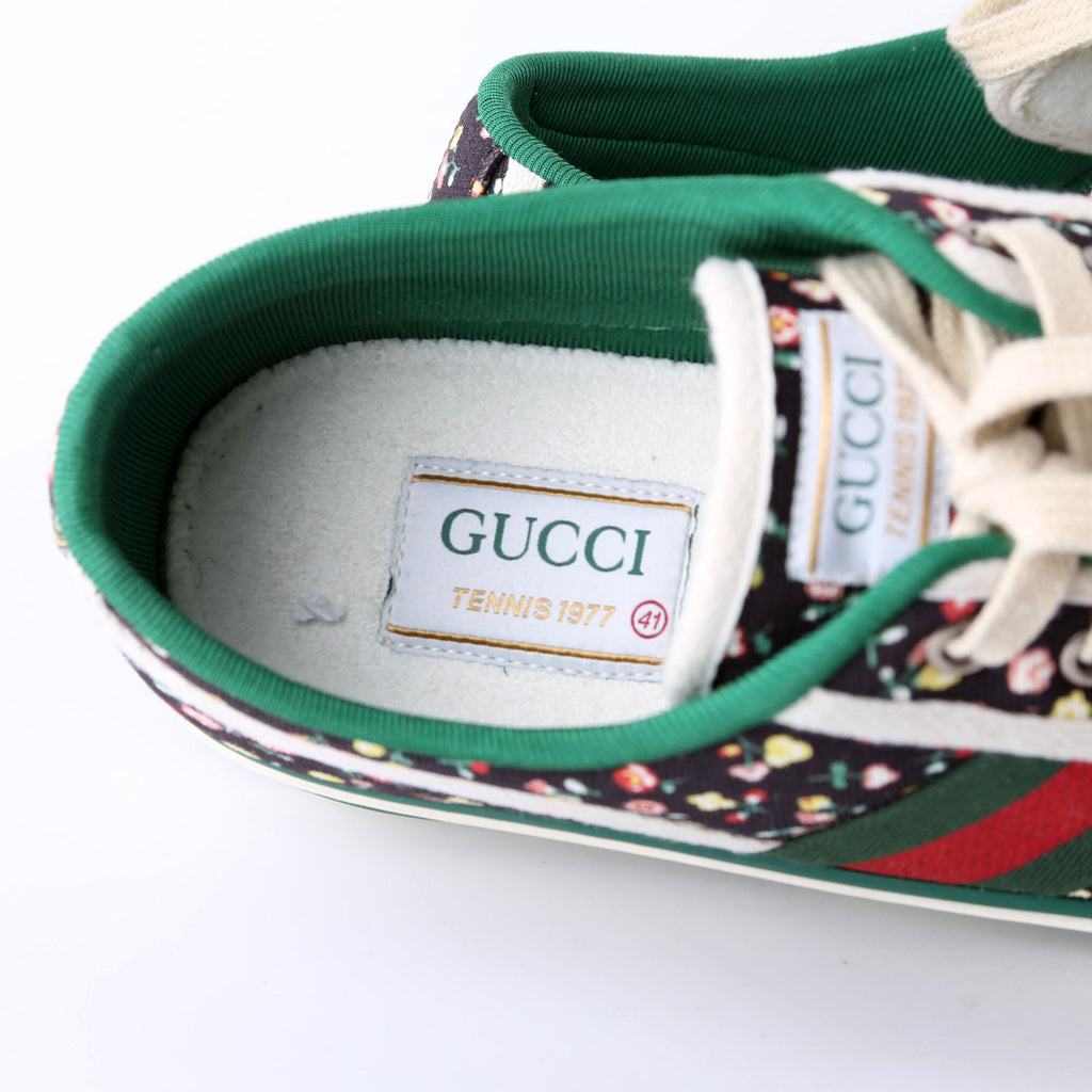 Gucci Tennis 1977 Floral Sneakers Size 41