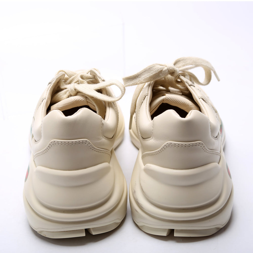 Rhyton Logo Sneakers Size 36.5 Cream